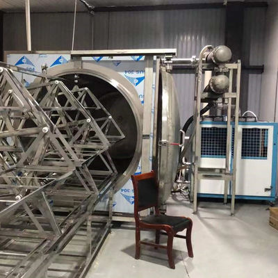 Lò vi sóng chân không quay 48kw