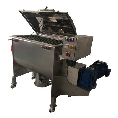 Máy trộn ruy băng ngang 42 vòng / phút Máy trộn thuốc viên nang Máy xay hóa chất