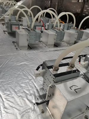 48-60kg / H Kava Powder Lò vi sóng Hầm Máy sấy công nghiệp