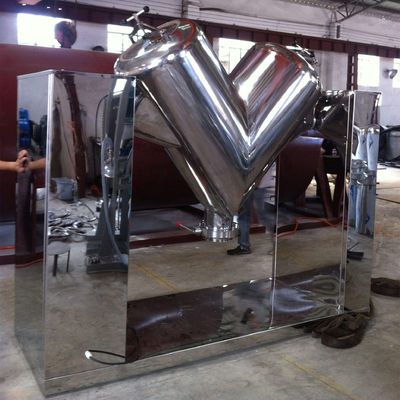 Máy trộn loại V bằng thép không gỉ 304 Máy trộn bột dược phẩm hóa học