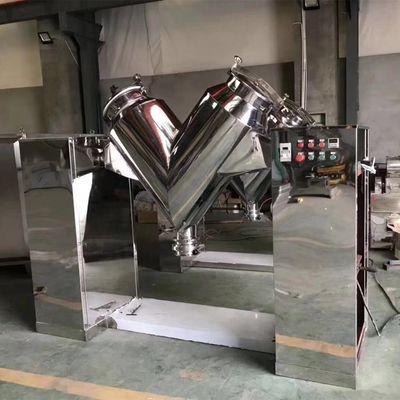 Máy trộn bột loại SUS304 V Máy trộn hạt gia vị